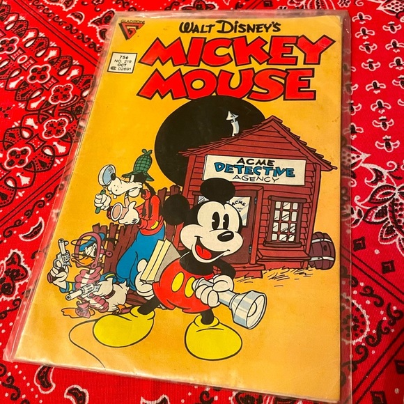 Vintage Mickey Mouse Comic - 70’s - Picture 1 of 3